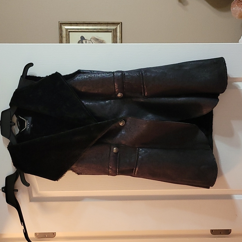 Fur lined jacket